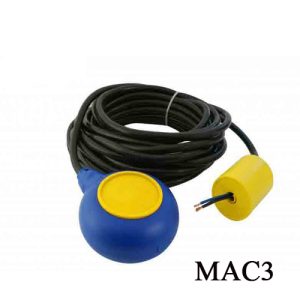 Phao mực nước Mac 3-NEOP.H07BN-4F dây 5m 2