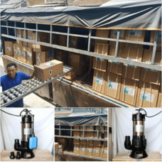 Máy bơm chìm nước thải Maro MR750 1HP 380V 4