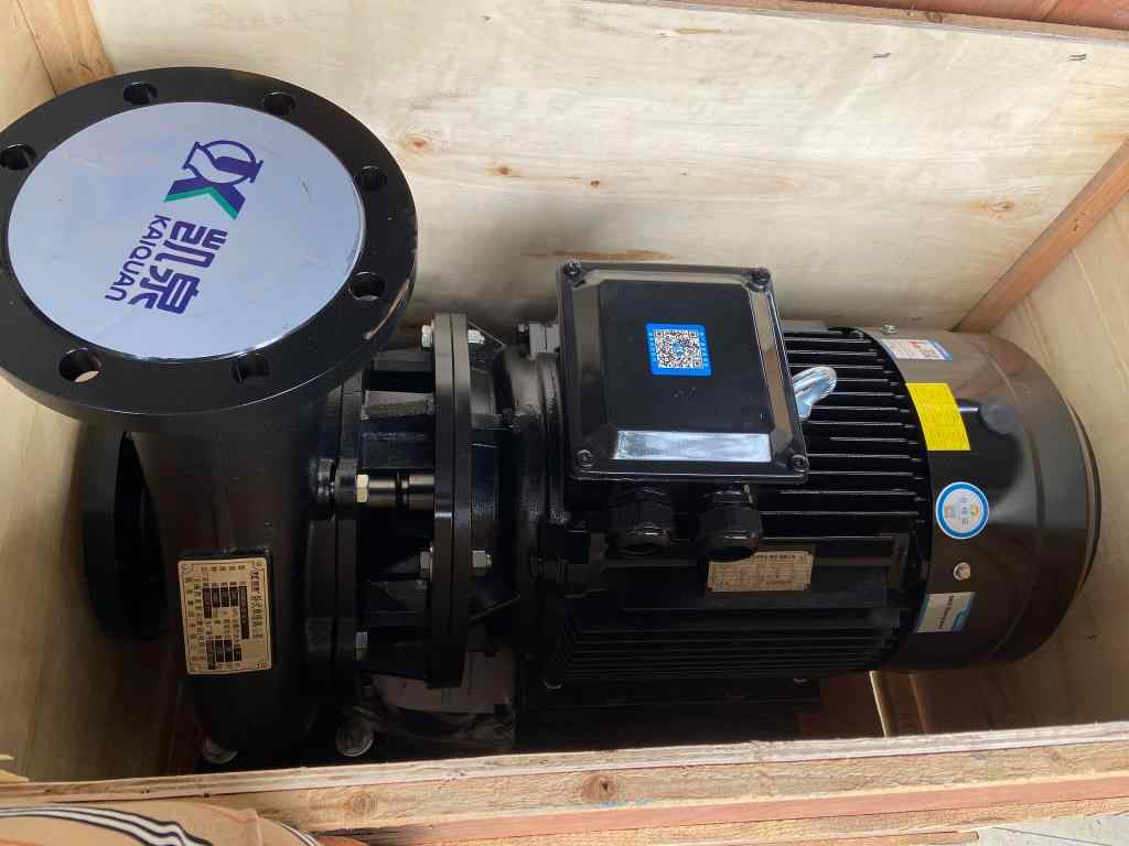 Máy bơm ly tâm trục ngang đầu gang Kaiquan 300KQW660-44-110/4 110KW 380V 2