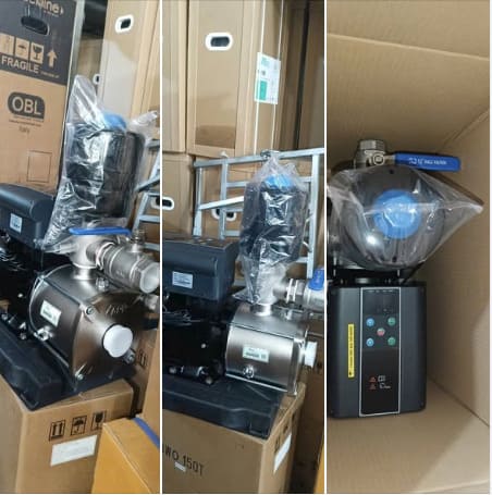 Bơm tăng áp biến tần APP HVF-54T 1HP 380V 5