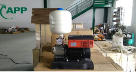 Bơm tăng áp biến tần APP HVF-54T 1HP 380V 6