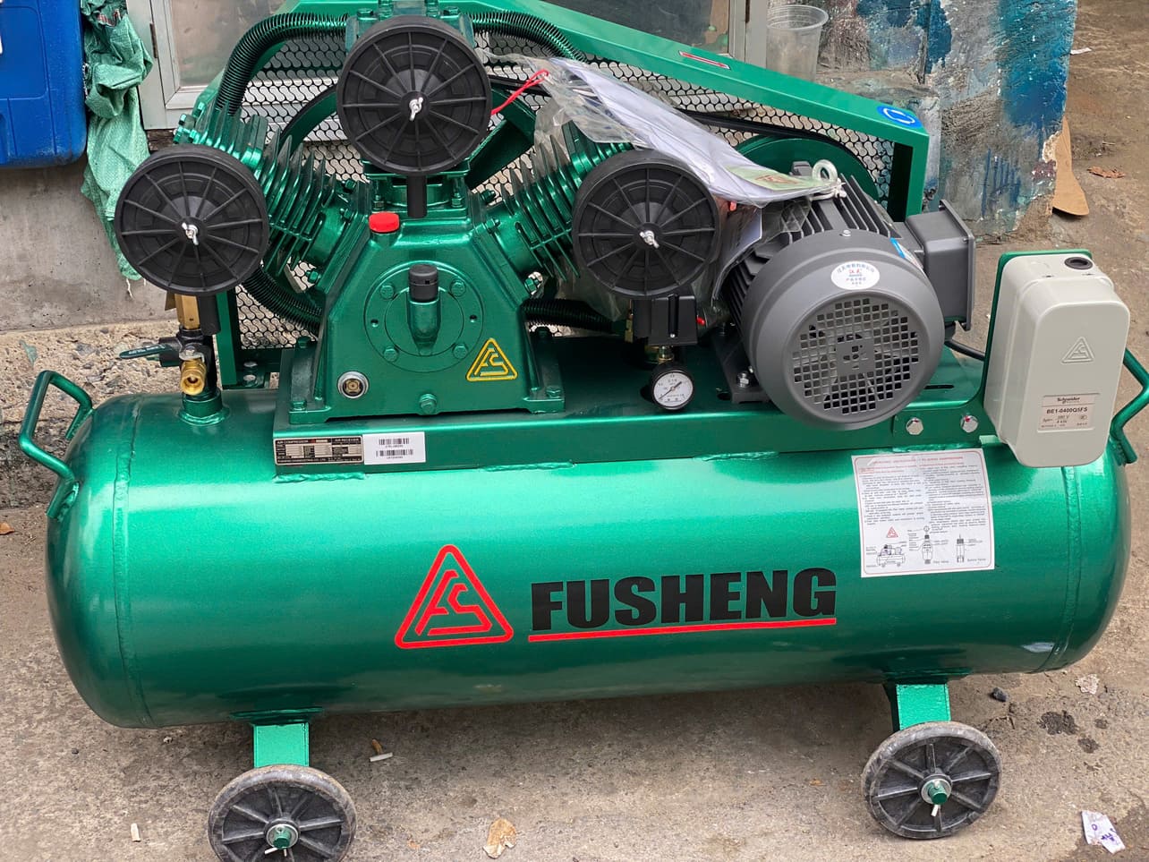 Máy nén khí Fusheng thấp áp VA-65 1HP 220V 2