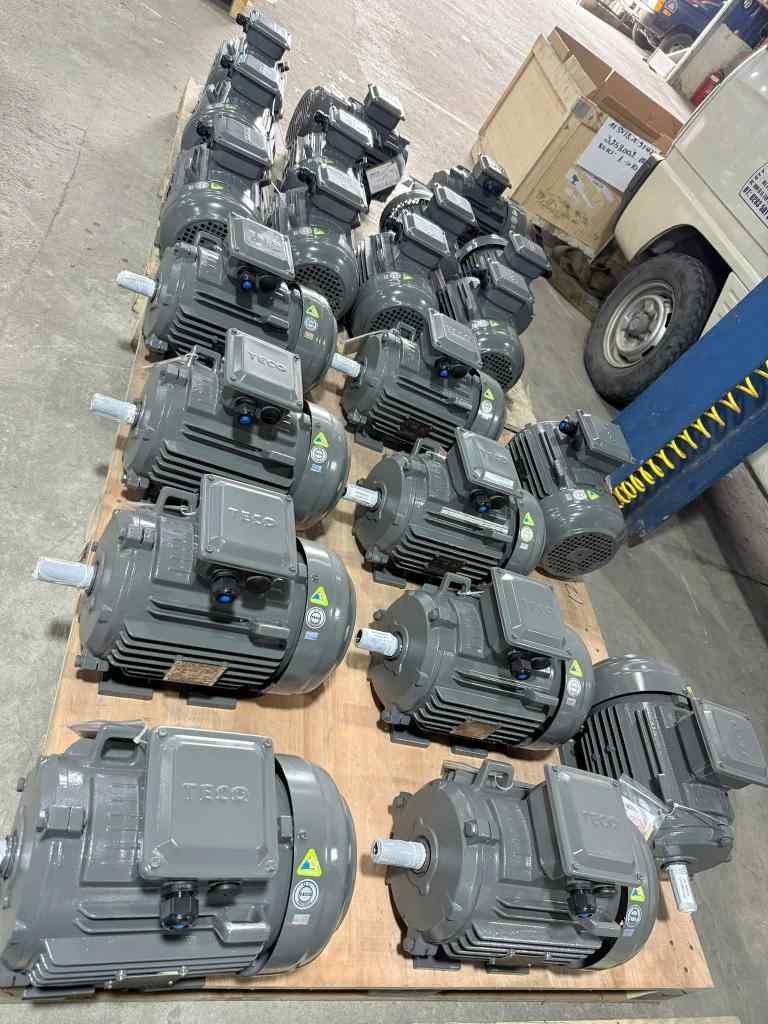 Motor chân đế Teco 1HP 4P 380V 6